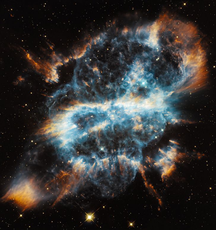 A dying star captured by the Hubble telescope