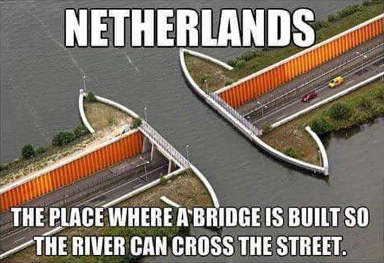 In Soviet Holland River Cross You