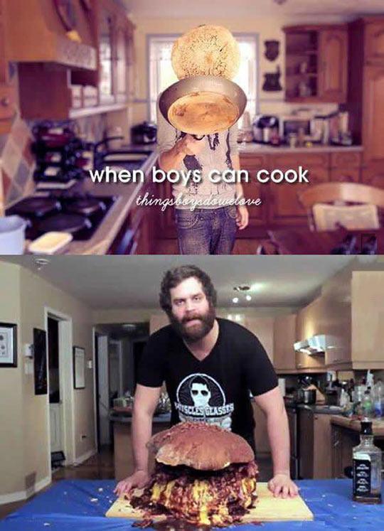 When Boys Can Cook