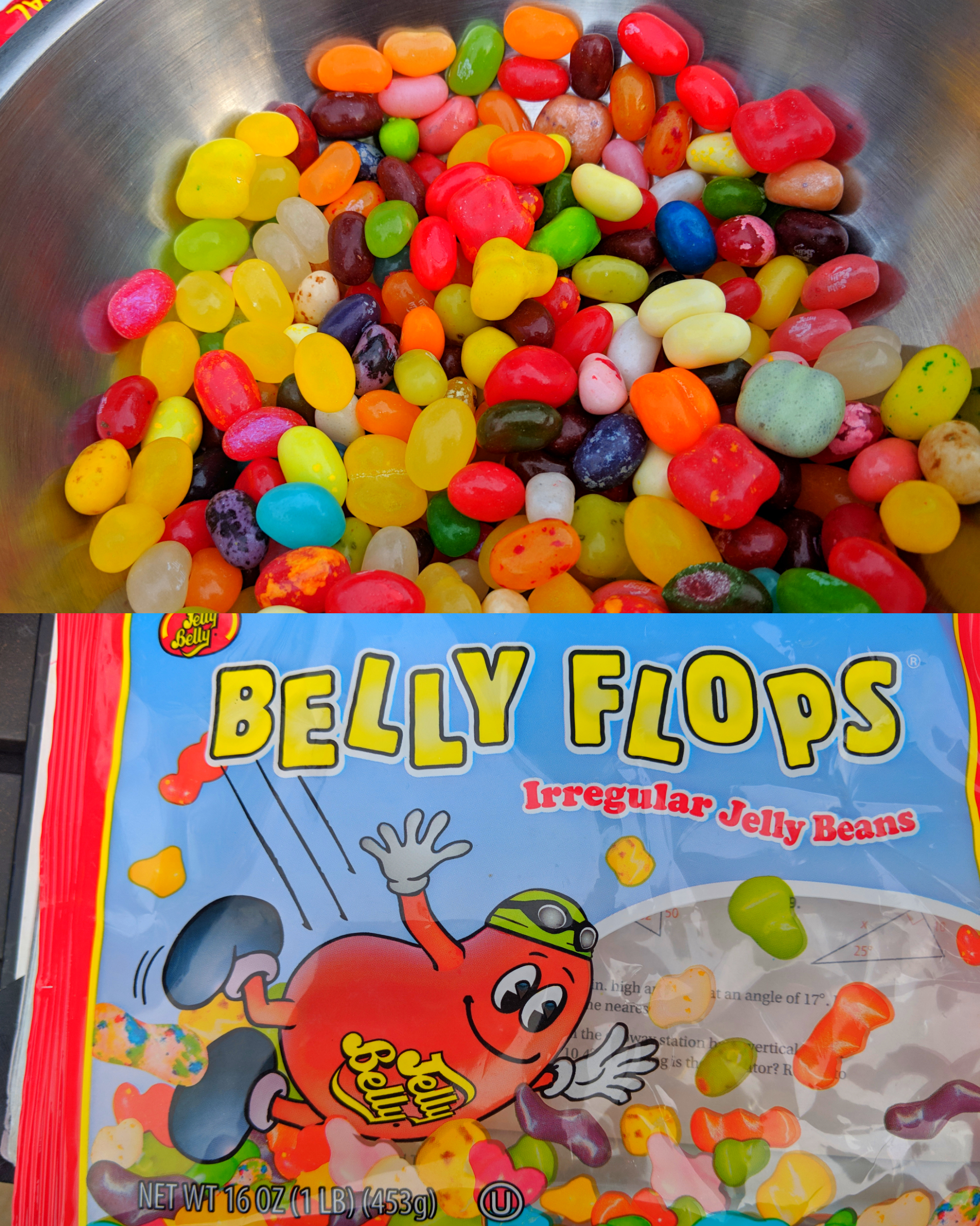 Jelly Belly sells factory rejects called Belly Flops