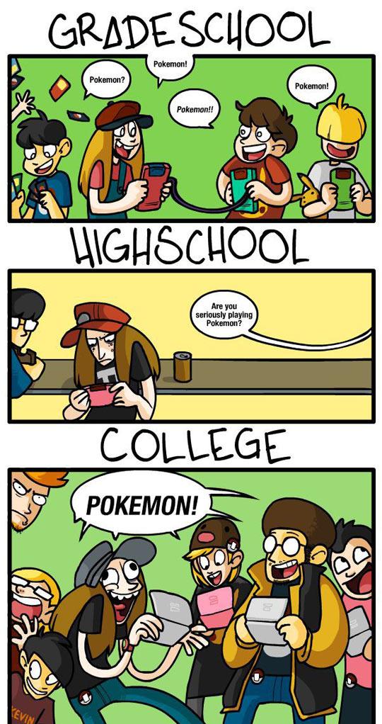 Playing Pokemon