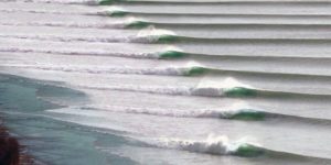 The longest, left-breaking wave in the world, Chicama, Peru