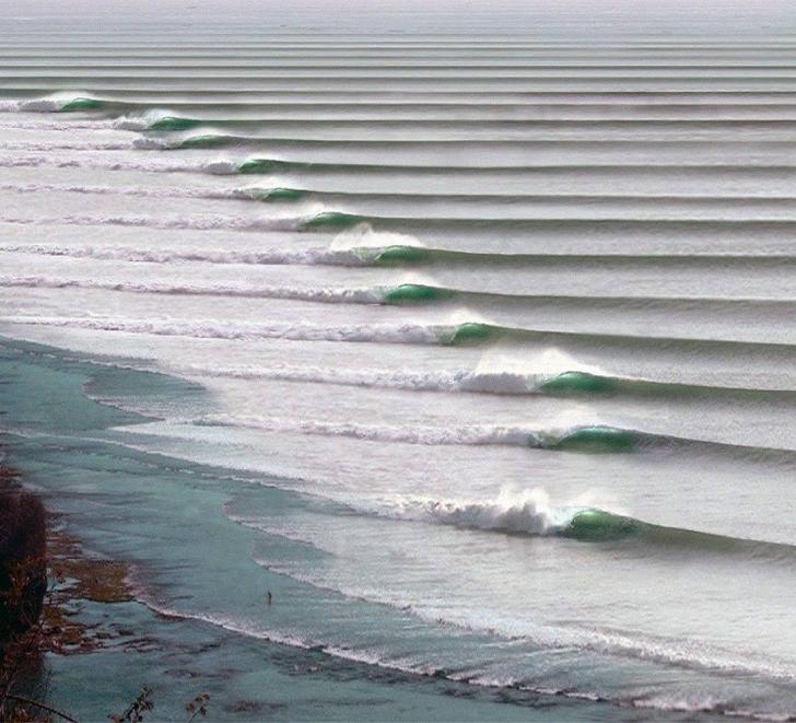 The longest, left-breaking wave in the world, Chicama, Peru