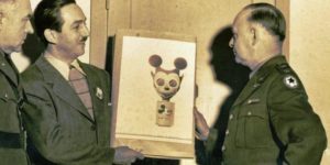 Walt Disney designed a gas mask for children during World War II
