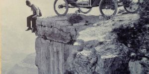 Grand Canyon drive-in, circa 1912.