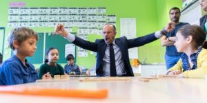 The French Prime minister winning a game of Risk