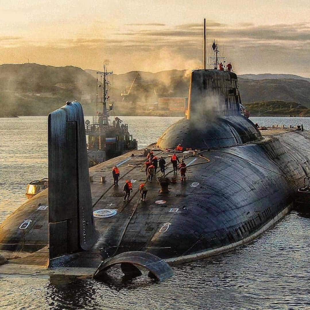 Submarines are surprisingly big.