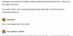 Cleanliness is next to deathliness… basically.