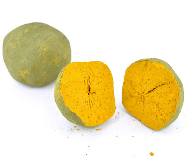 Indian Yellow - A rare color pigment derived from dried urine from cows which are fed only mango leaves.