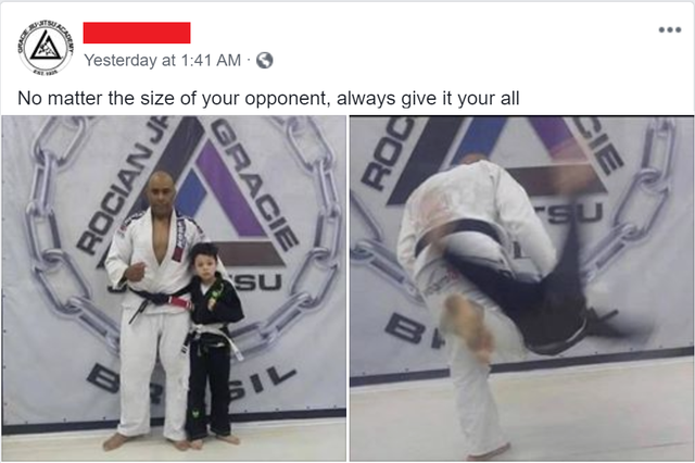 It's the Judo way.