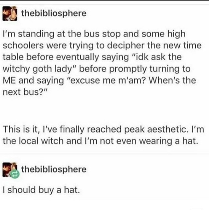 Invest in hats.