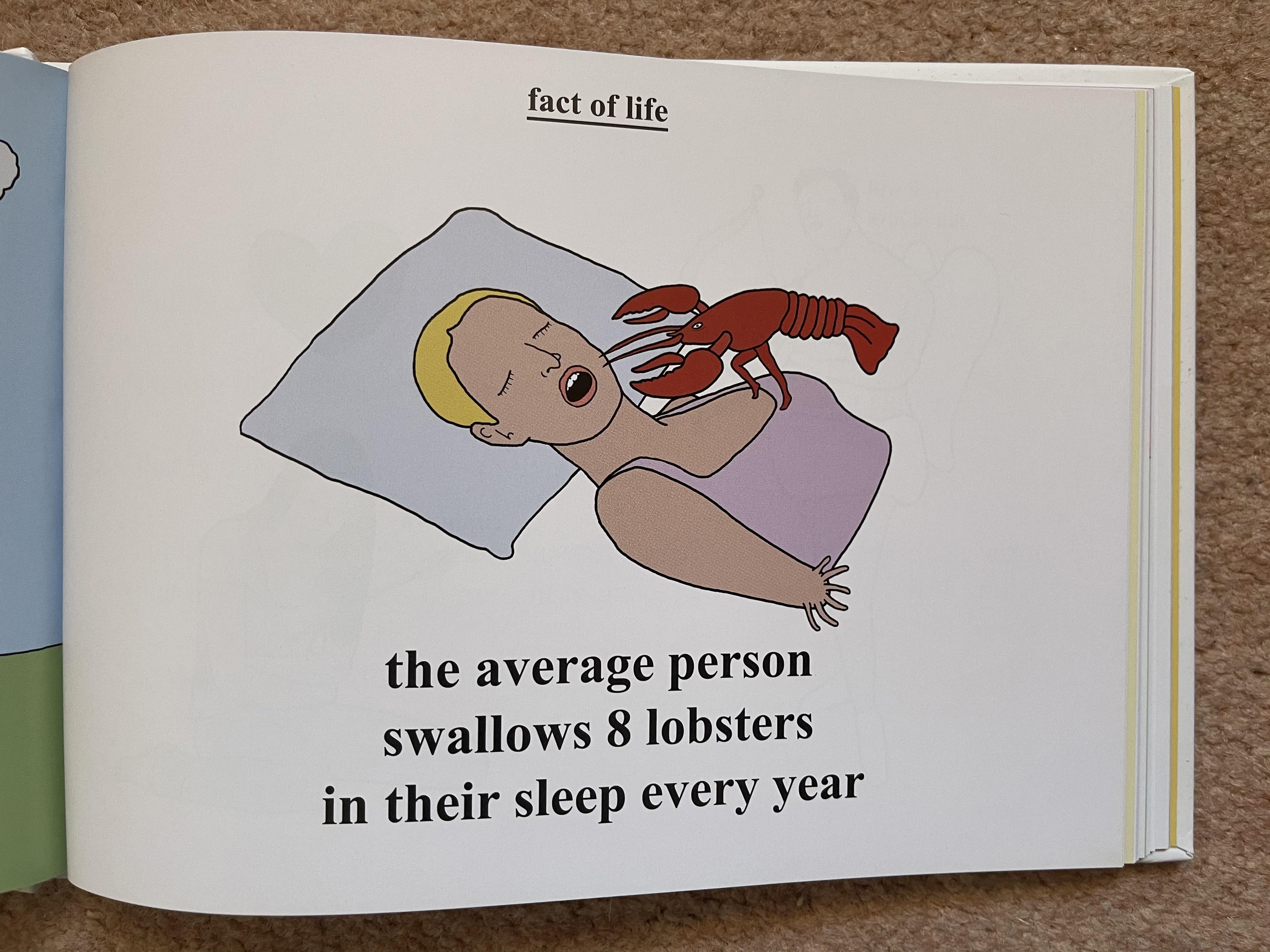 You can never escape the crustaceans.