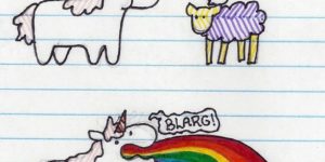 Silly unicorn…