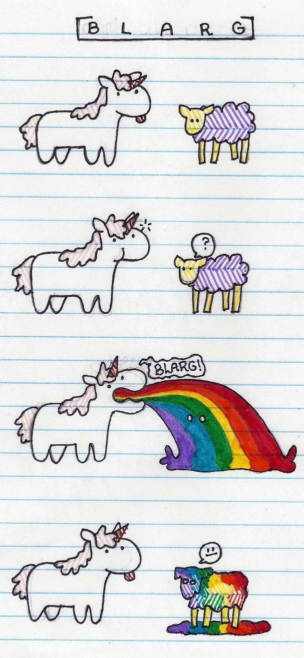 Silly unicorn...