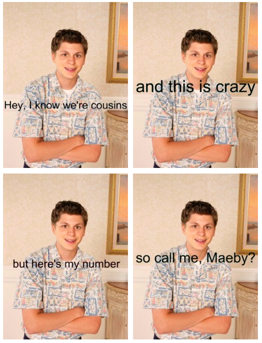 So call me, Maeby?