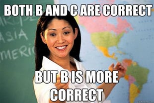 Scumbag teacher.