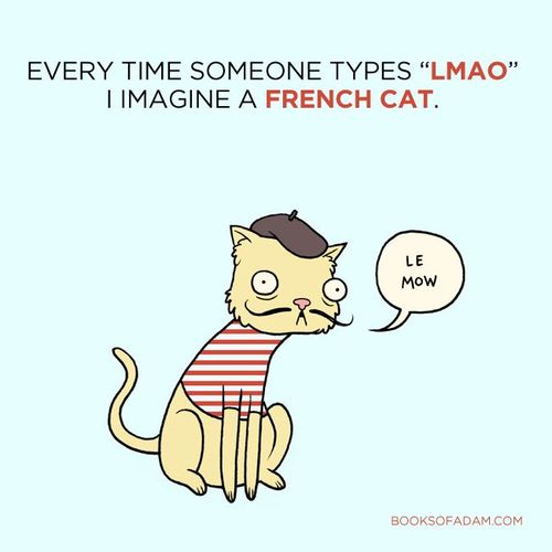 Le mow.