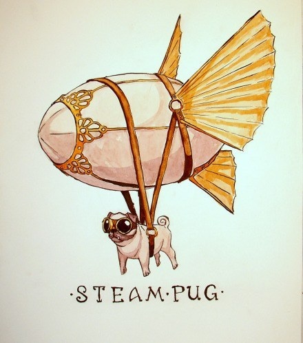 Steam pug.