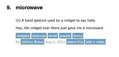 Microwave (noun):