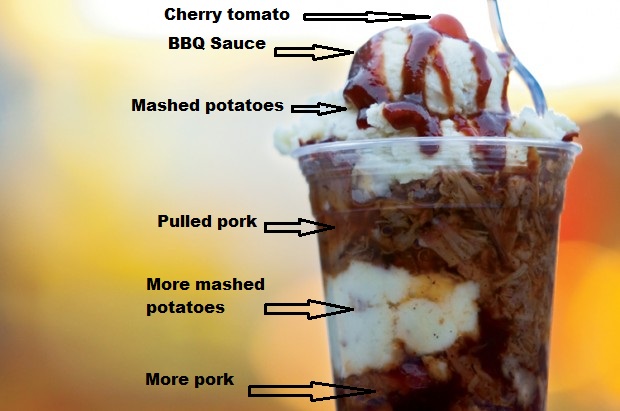 The Meat Man Parfait.