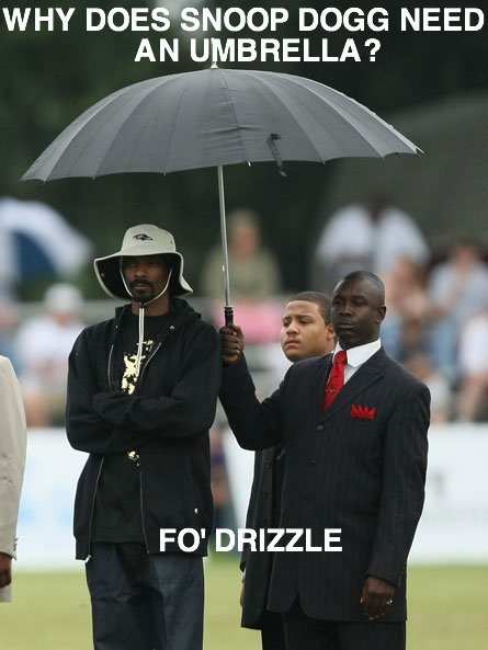 Fo' Drizzle.