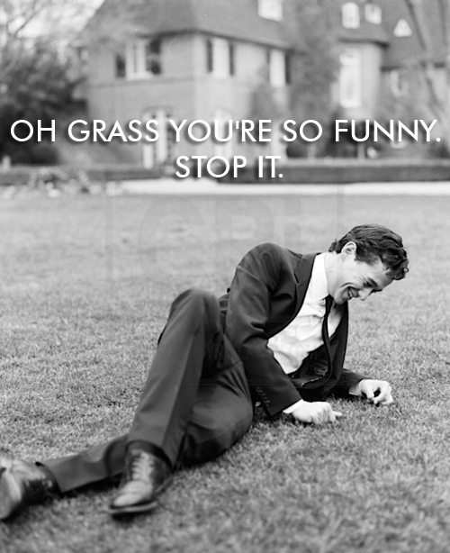 Silly grass.