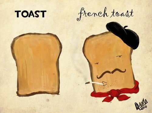 French toast.