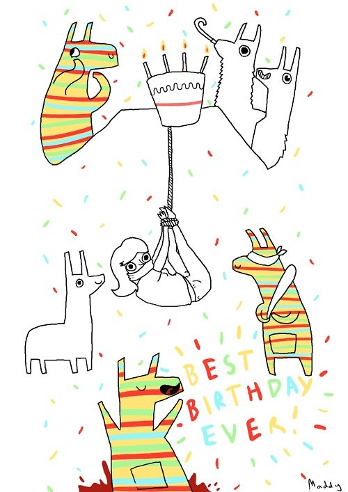 Llama birthday parties are the best.