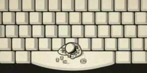 The space bar.