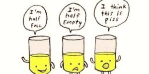 Optimist, pessimist, realist.