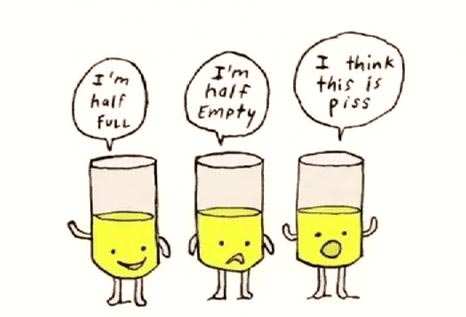 Optimist, pessimist, realist.