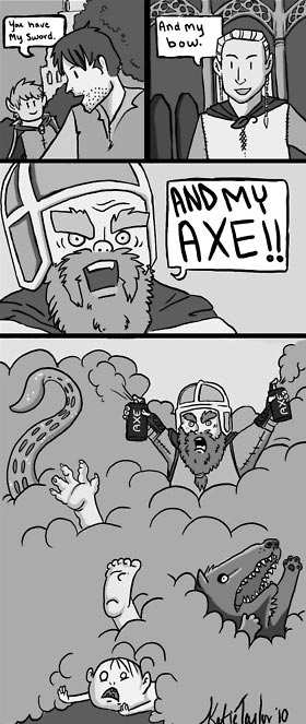 Axe to the rescue!