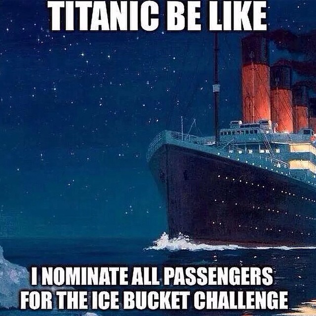 Titanic be like...