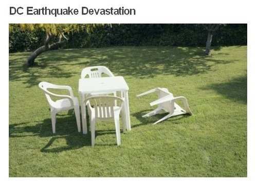 DC earthquake devastation.