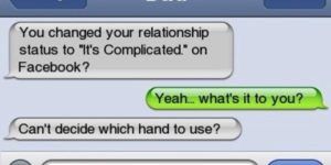 It’s complicated.