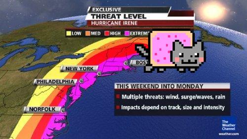 Hurricane Nyan Cat.