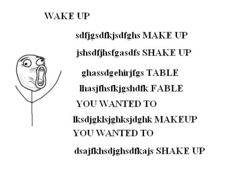 How I sing Chop Suey.