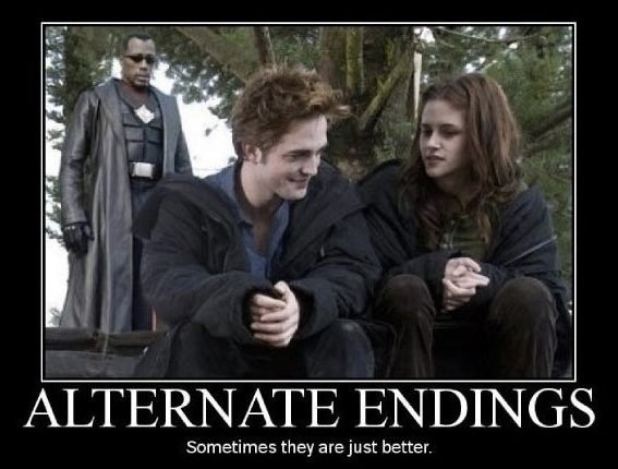 Alternate ending FTW.