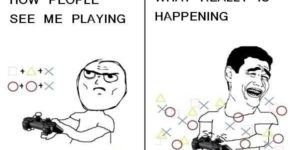 How people see me playing…