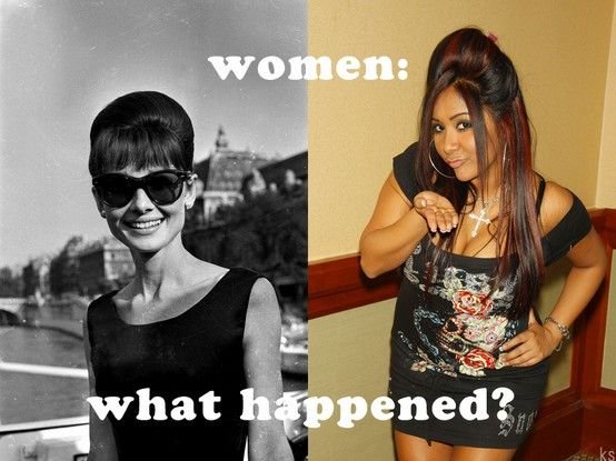 Women: what happened?