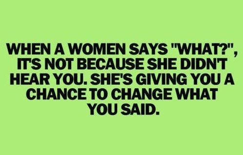 Don't screw up your second chance.