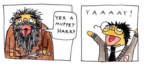 Yer a muppet Harry...