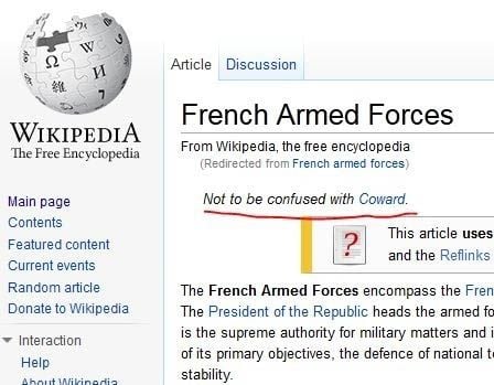 Oh Wikipedia, how you kid...