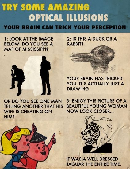 Optical illusions!