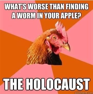 Anti-joke chicken.