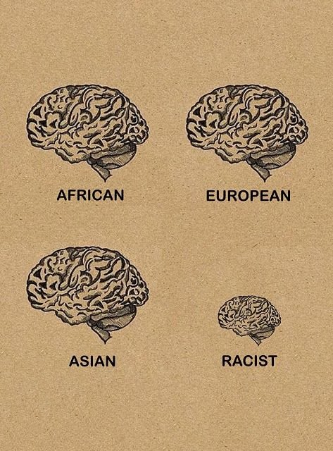 Racism illustrated.