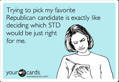 Trying to pick my favorite republican candidate...