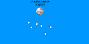 Cursor disco!