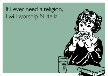 All hail Nutella.