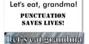 Let’s eat grandma…